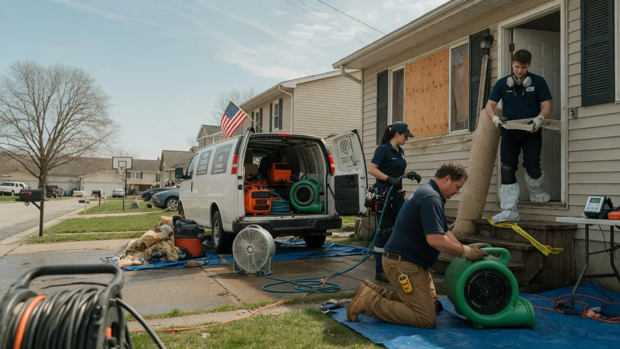 Water Damage Restoration in Miles, IA near me